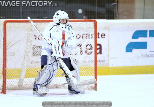 2016-01-23 Chiavenna-Hockey Milano Rossoblu U14 (5-7)